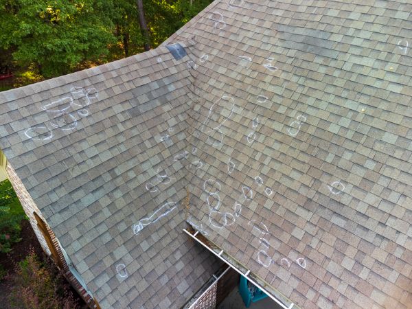 Roof Hail Inspection in New Britain