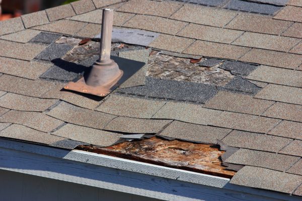 Damaged Roof Replacement in New Britain