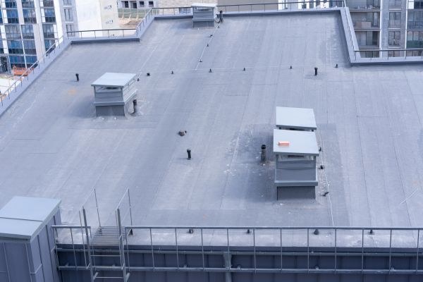 Single Ply Roof Installation in New Britain