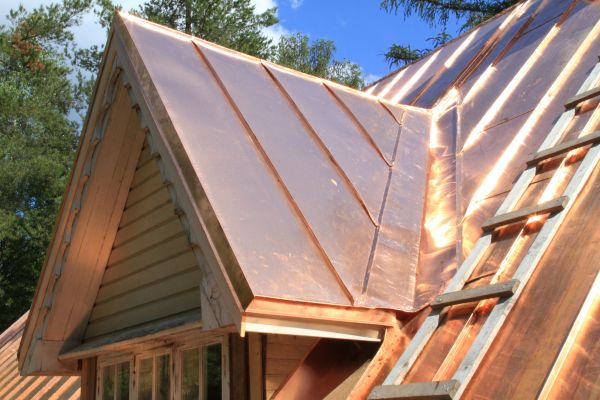 Copper Roof Construction in New Britain